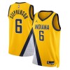 Indiana Pacers Lance Stephenson 6 Jordan 2022-23 Statement Edition Navy Miesten Pelipaidat Swingman